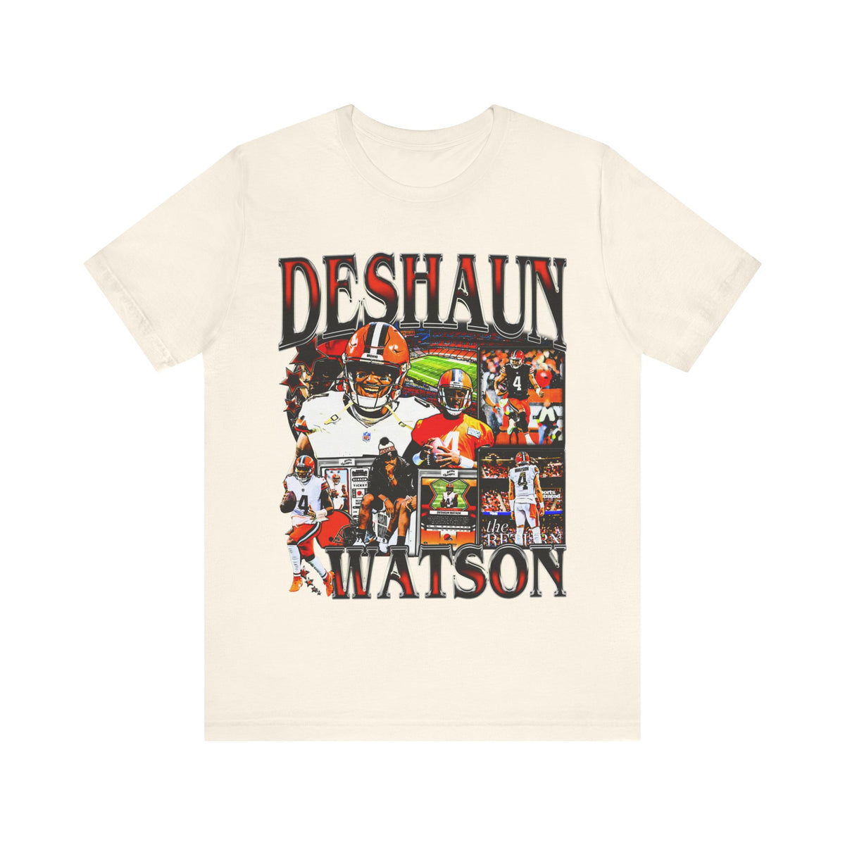 Vintage 90s Football Bootleg Style TShirt DESHAUN WATSON Unisex Graphic Tee