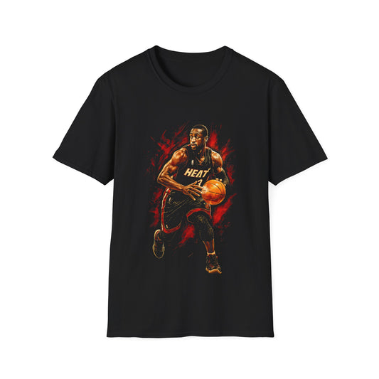 WADE BASKETBALL LEGENDS Unisex Softstyle T-Shirt