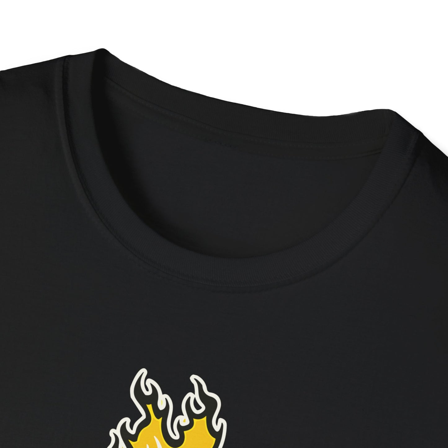 SKULL FIRE LIGHTNING PREMIUM STREETWEAR Unisex Softstyle T-Shirt