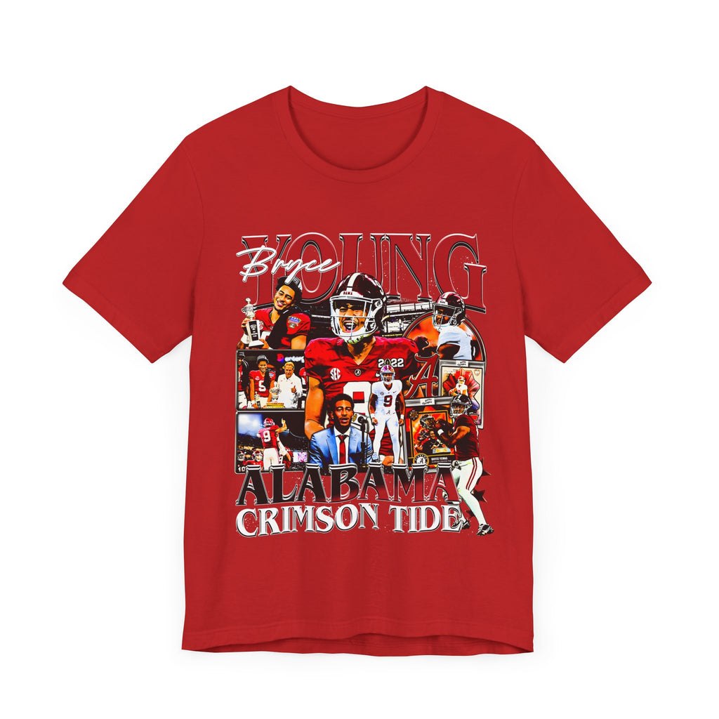 Vintage 90s Football Bootleg Style TShirt BRYCE YOUNG Unisex Graphic Tee Shirt