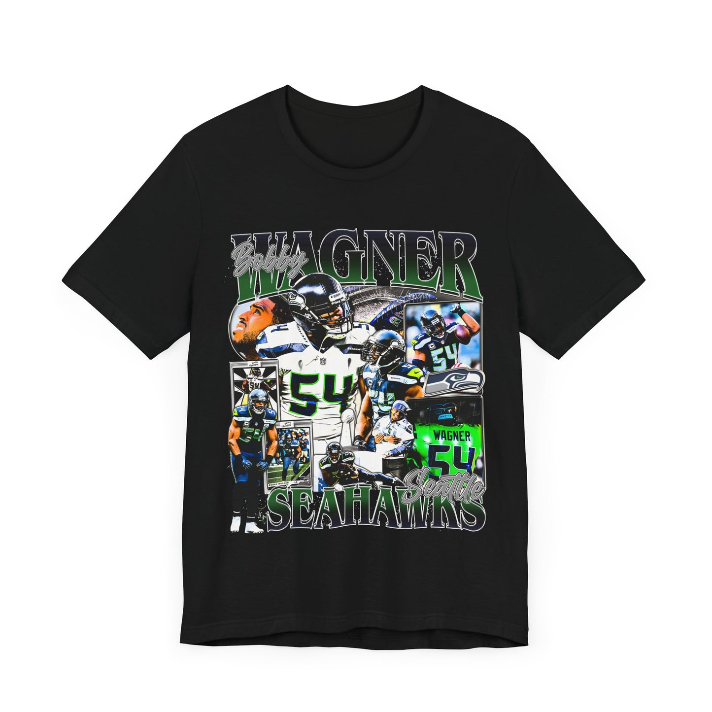 Vintage 90s Football Bootleg Style T-Shirt BOBBY WAGNER Unisex Graphic Tee Shirt