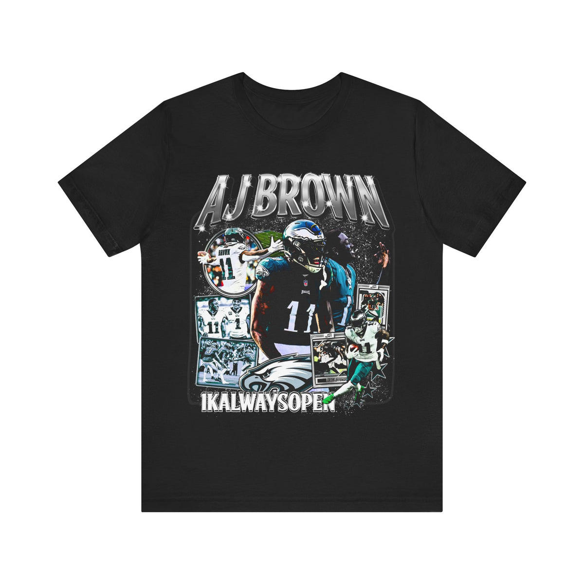 Vintage 90s Football Bootleg Style T-Shirt AJ BROWN Unisex Graphic Tee Shirt