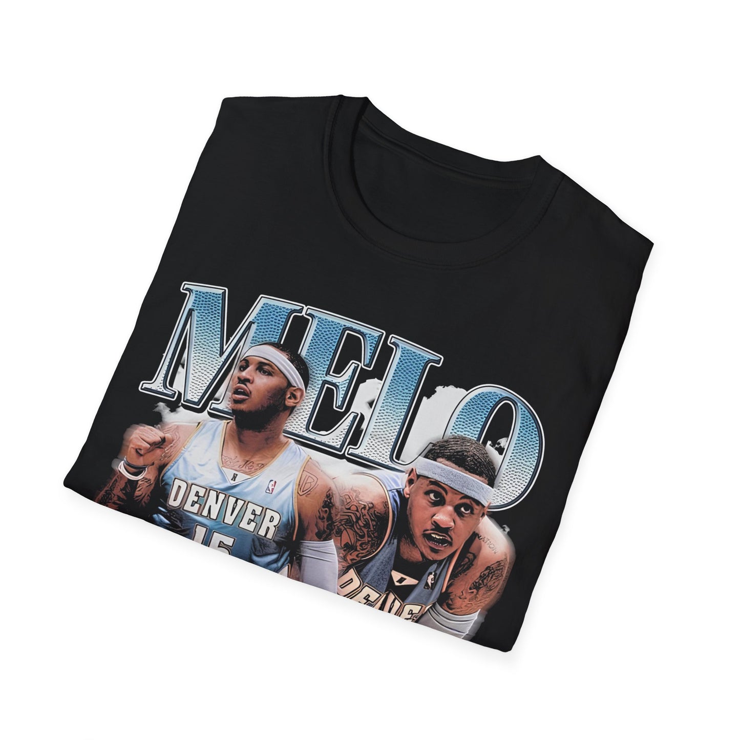 Vintage 90s Basketball Bootleg Style T-Shirt, CARMELO Retro Basketball Shirt Unisex Graphic Tee
