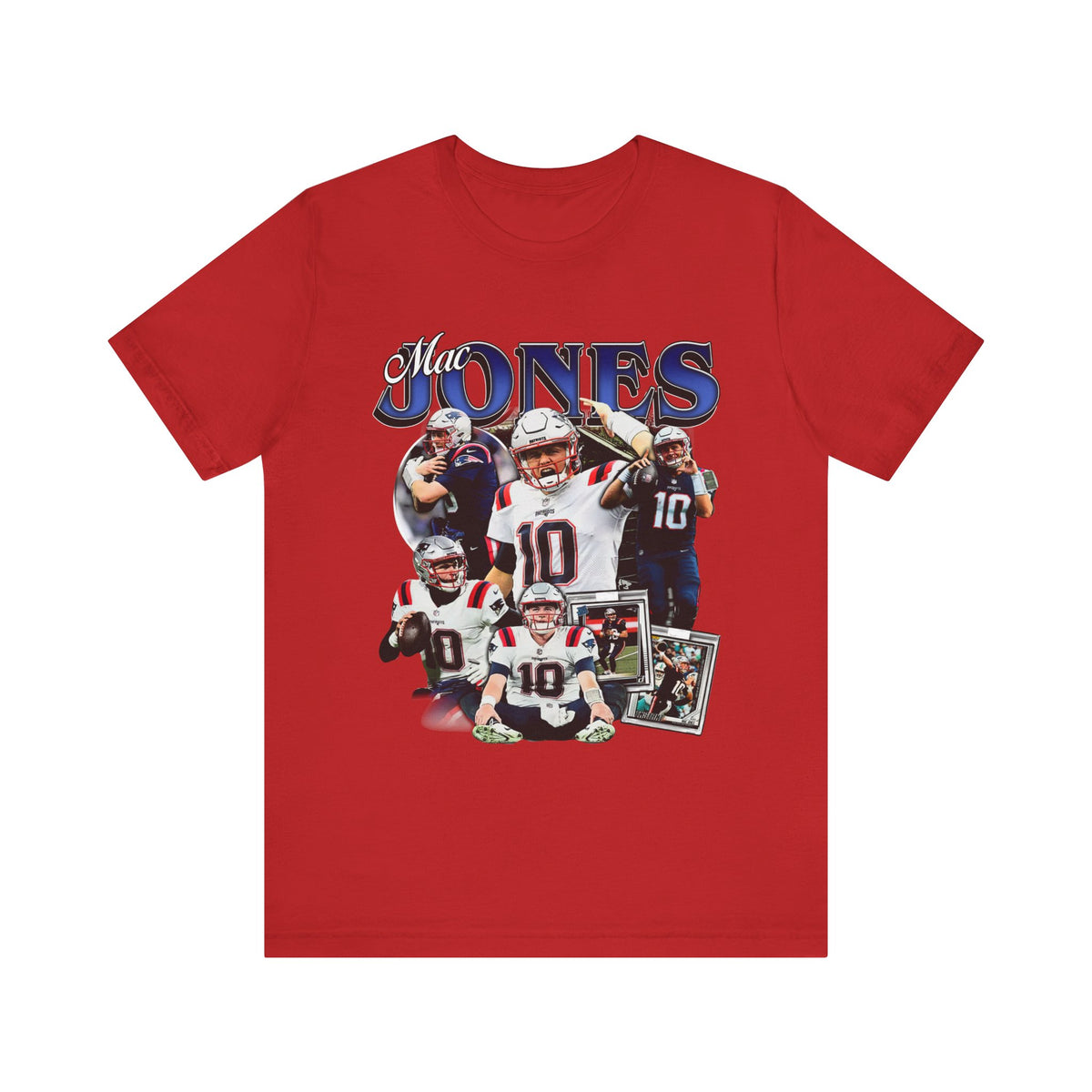Vintage 90s Football Bootleg Style T-Shirt MAC JONES Unisex Graphic Tee Shirt