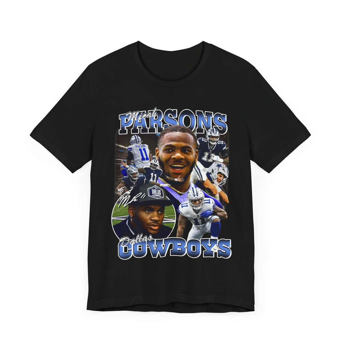 Vintage 90s Football Bootleg Style T-Shirt MICAH PARSONS Unisex Tee Shirt