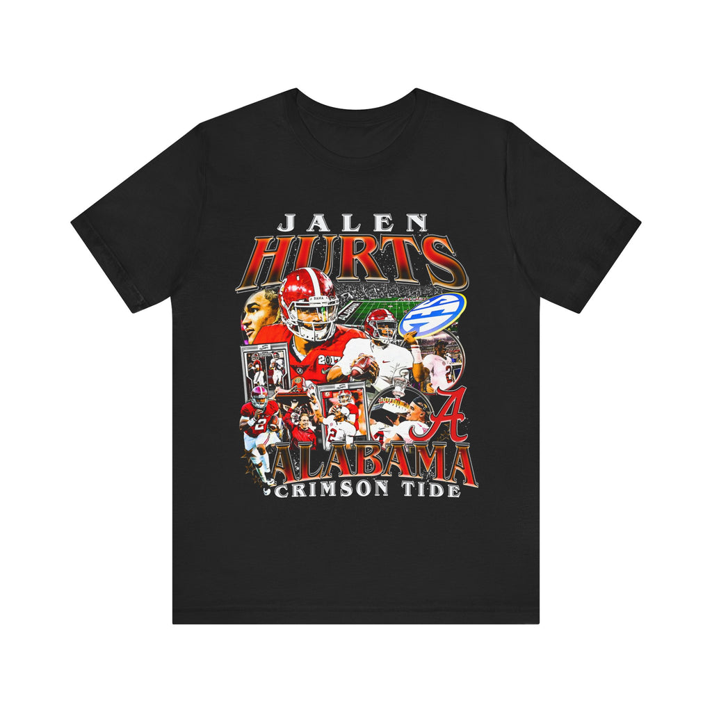 Vintage 90s Football Bootleg Style TShirt JALEN HURTS Unisex Graphic Tee Shirt
