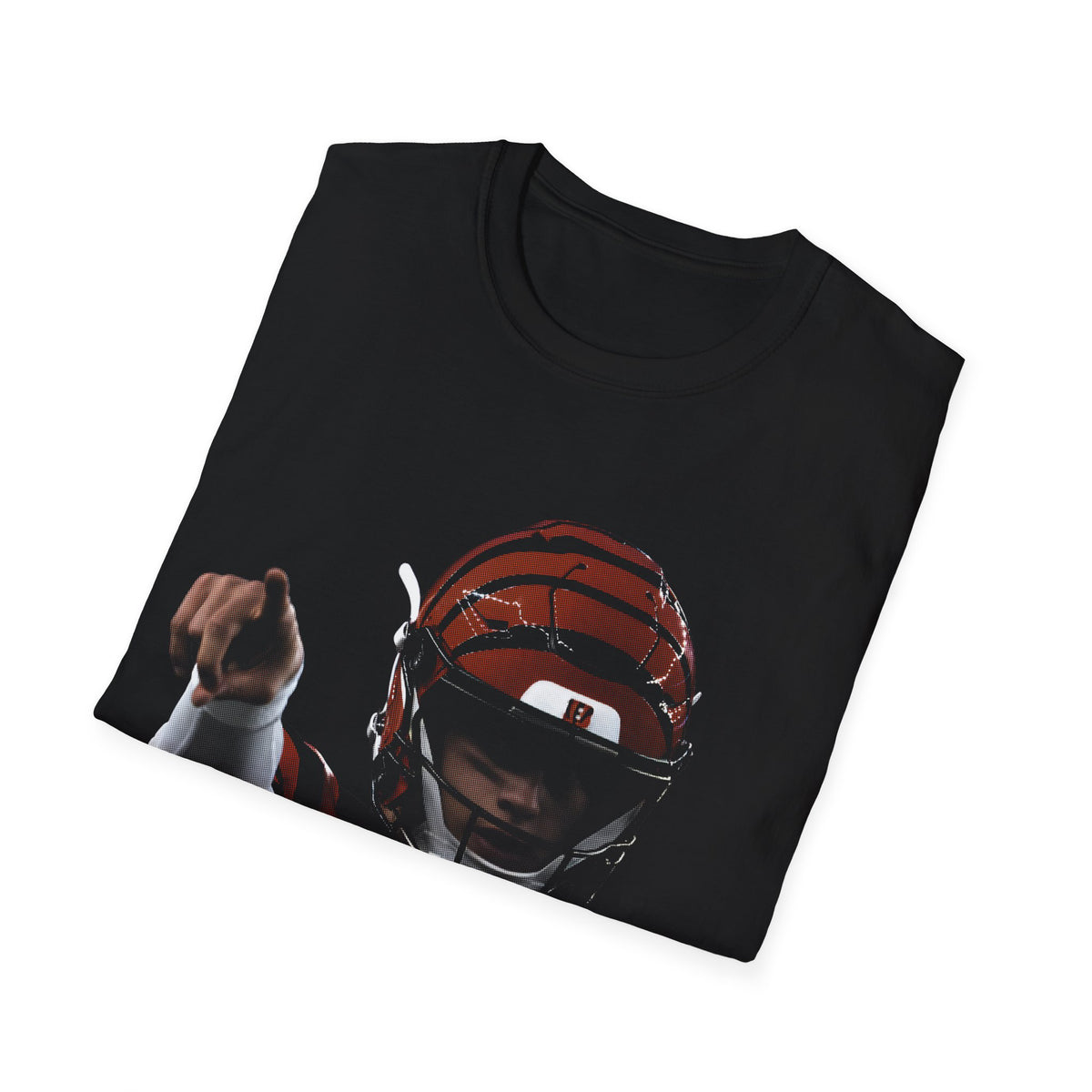 JOE BURROW BIG FACE FOOTBALL LEGENDS Unisex Softstyle T-Shirt