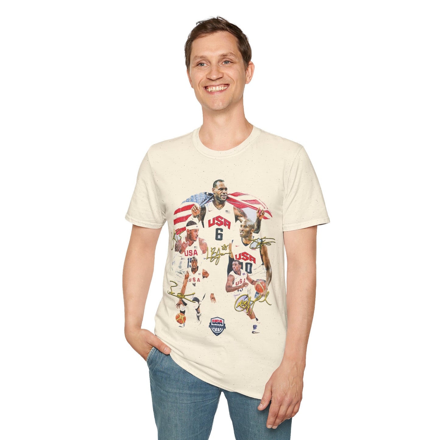 Vintage 90s Basketball Bootleg Style T-Shirt, REDEEM TEAM USA Retro Basketball Shirt Unisex Graphic Tee