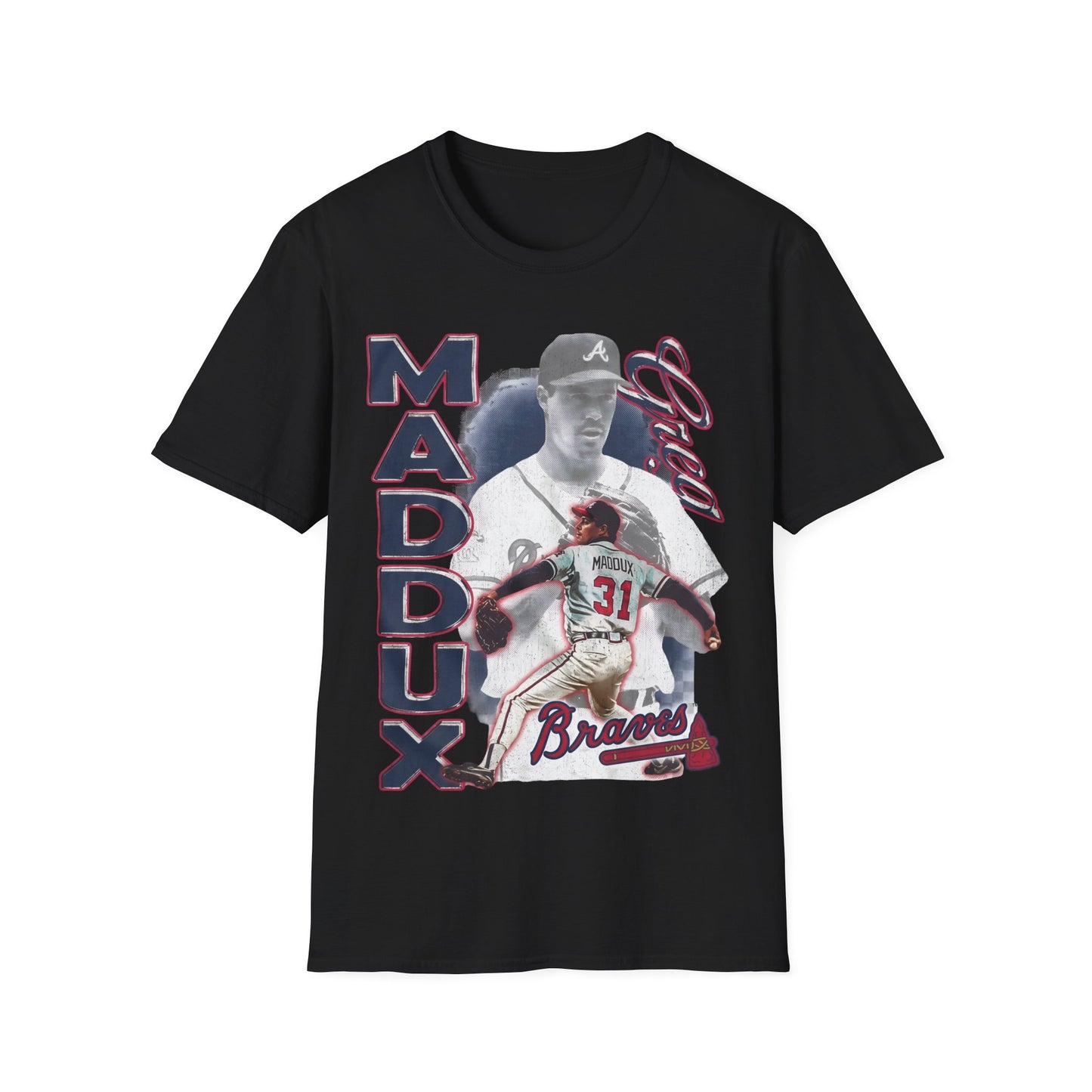 BASEBALL LEGENDS MADDUX Unisex Softstyle T-Shirt