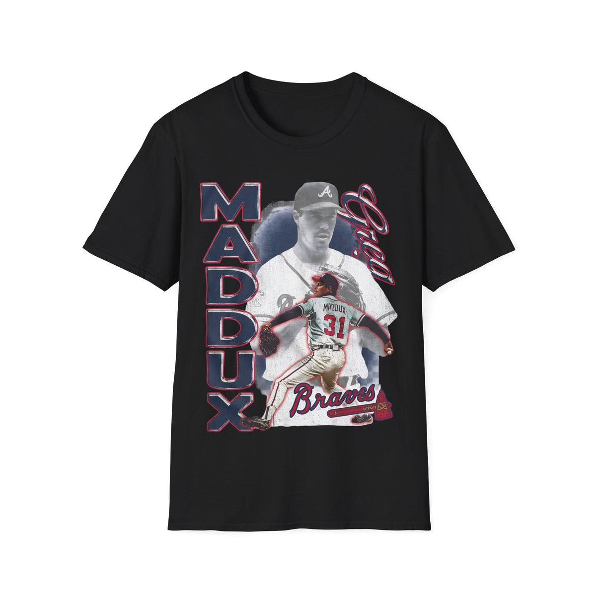 BASEBALL LEGENDS MADDUX Unisex Softstyle T-Shirt