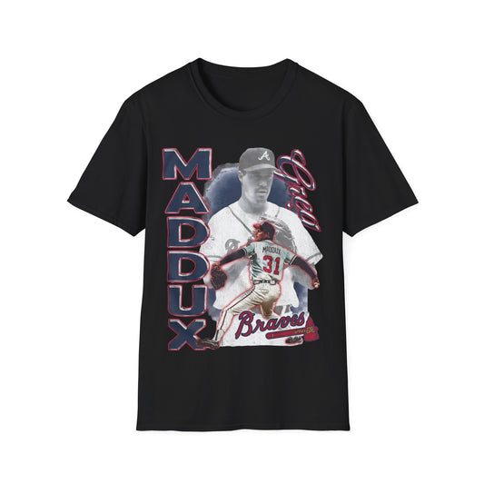 BASEBALL LEGENDS MADDUX Unisex Softstyle T-Shirt