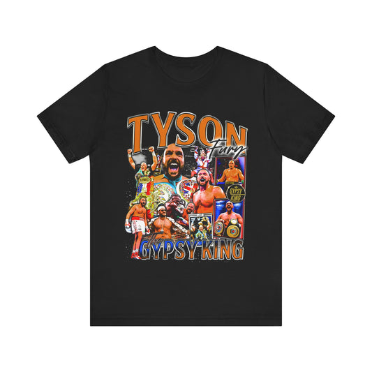 Vintage 90s Bootleg Style T-Shirt TYSON FURY Gypsy King Unisex Graphic Tee Shirt
