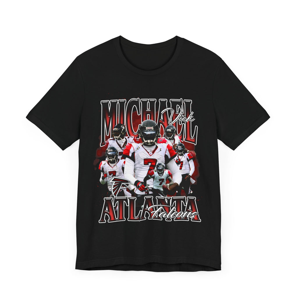 Vintage 90s Football Bootleg Style T-Shirt MICHAEL VICK Unisex Graphic Tee Shirt