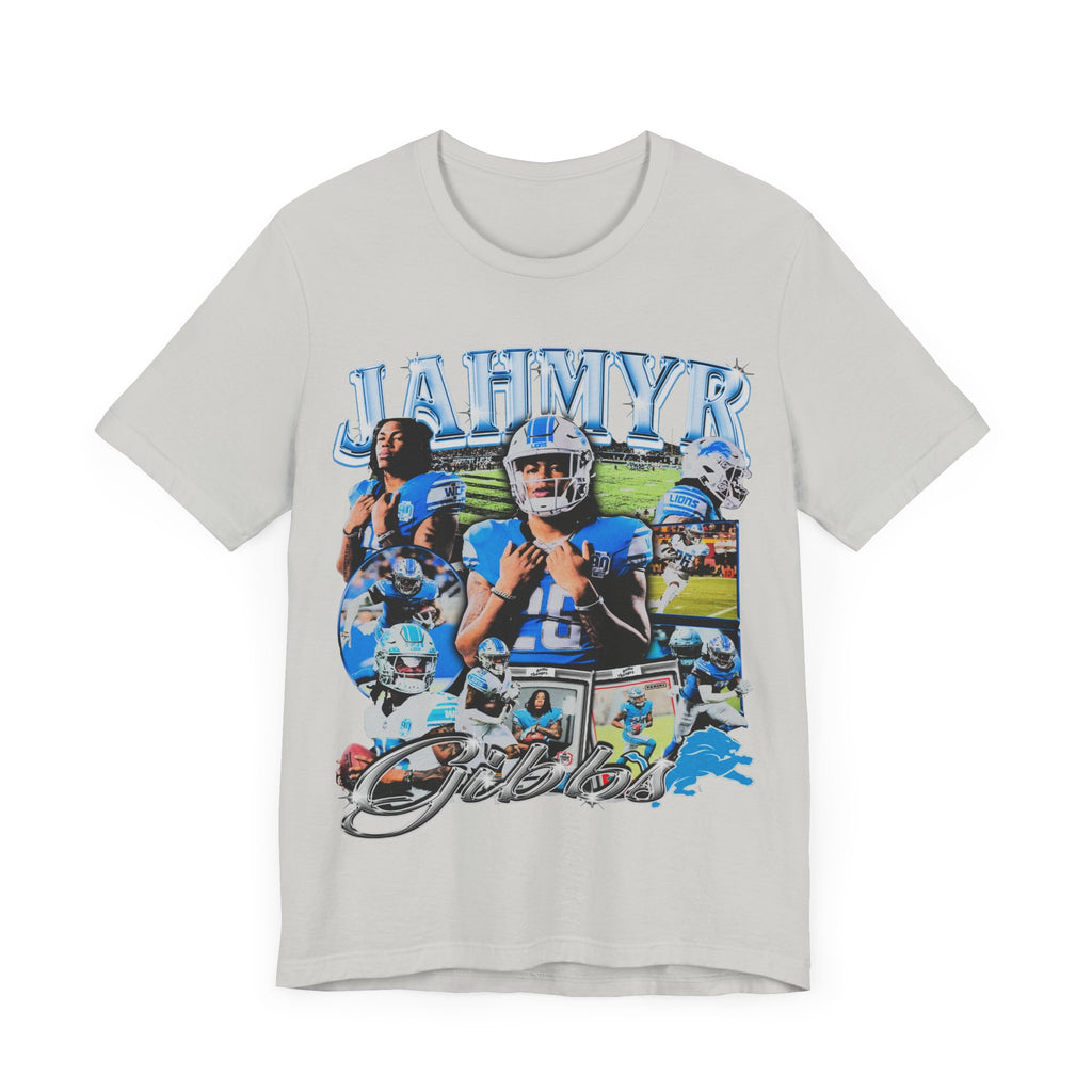 Vintage 90s Football Bootleg Style T-Shirt JAHMYR GIBBS Unisex Graphic Tee Shirt