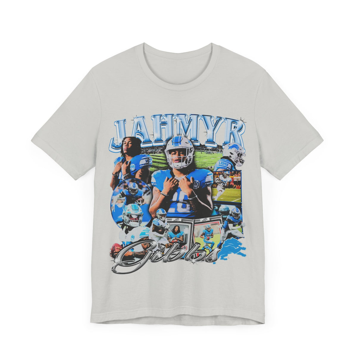 Vintage 90s Football Bootleg Style T-Shirt JAHMYR GIBBS Unisex Graphic Tee Shirt