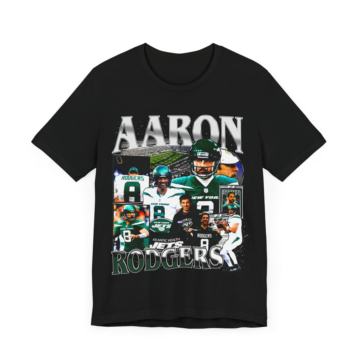 Vintage 90s Football Bootleg Style T-Shirt AARON RODGERS Jet Unisex Graphic Tee