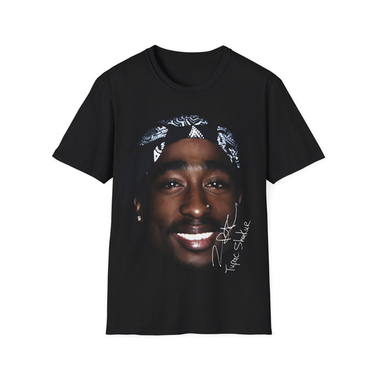 PAC BIG FACE RAP LEGENDS Unisex Softstyle T-Shirt