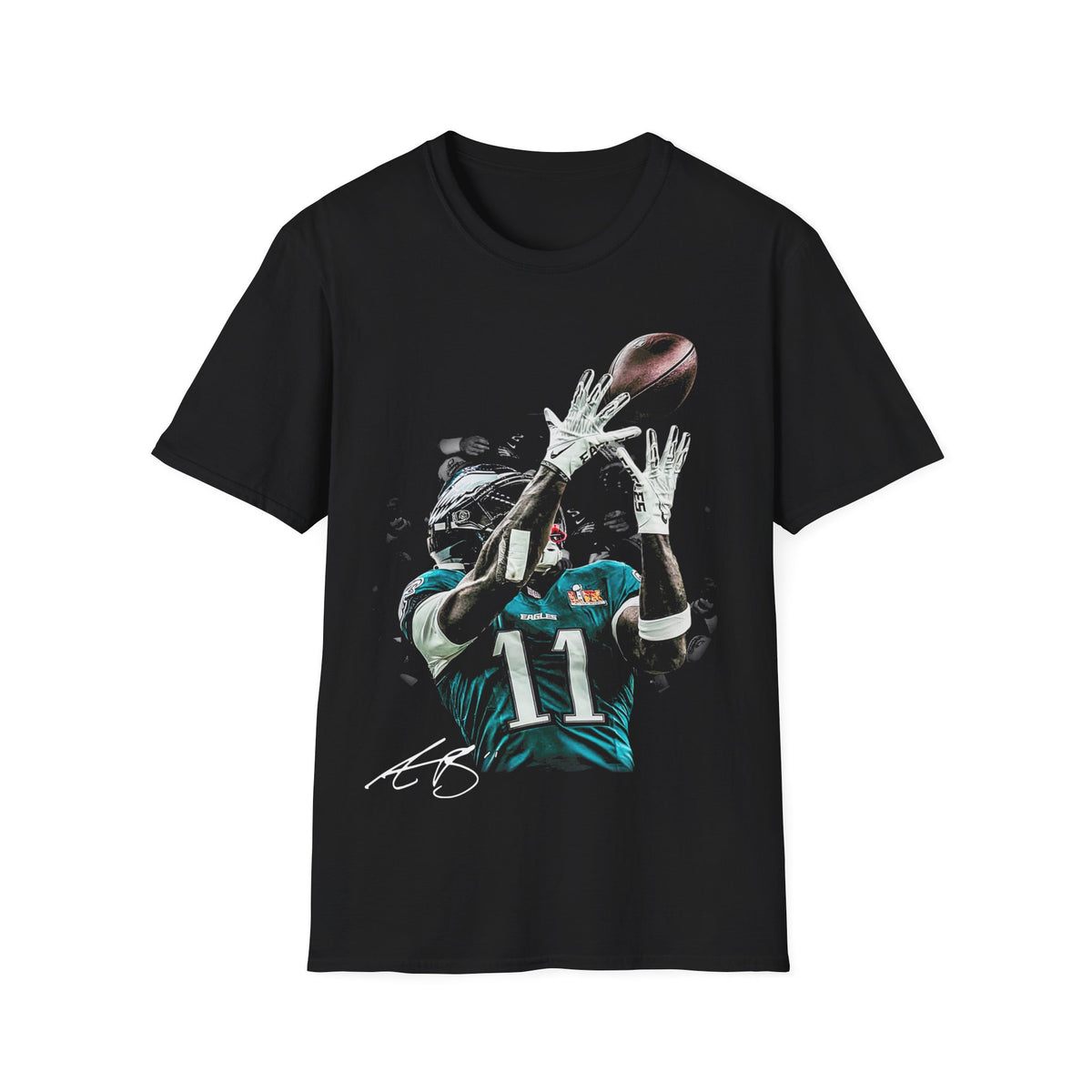 Vintage 90s Football Bootleg Style T-Shirt, AJ BROWN Vintage Graphic Tee, Retro Football Shirt Unisex Graphic Tee Shirt