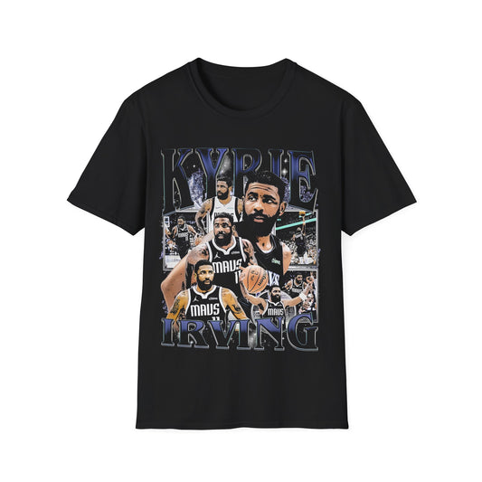 Vintage 90s Basketball Bootleg Style T-Shirt, KYRIE Retro Basketball Shirt Unisex Graphic Tee