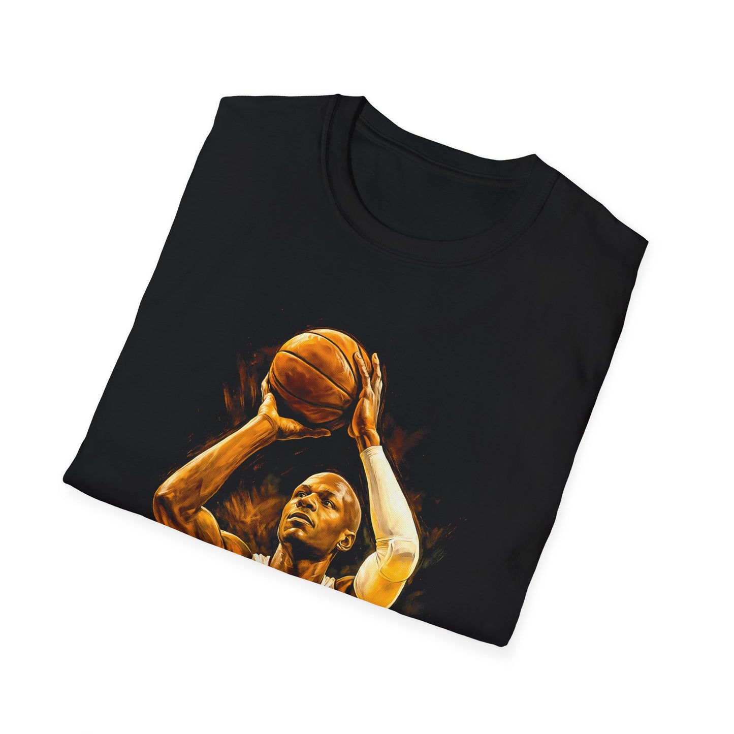 RAY BASKETBALL LEGENDS Unisex Softstyle T-Shirt