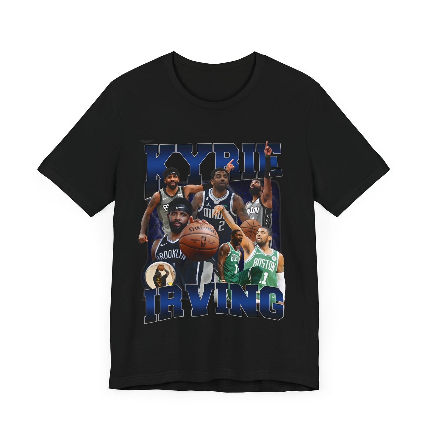 Vintage 90s Basketball Bootleg Style T-Shirt KYRIE IRVING 90s Unisex Tee Shirt