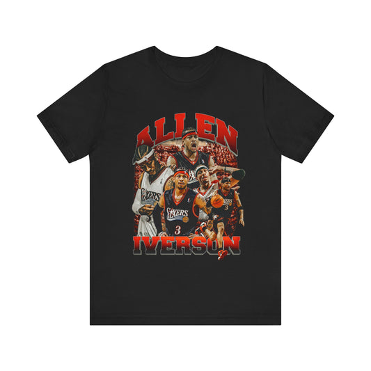 Vintage 90s Basketball Bootleg Style T-Shirt, ALLEN IVERSON 3 Unisex Tee