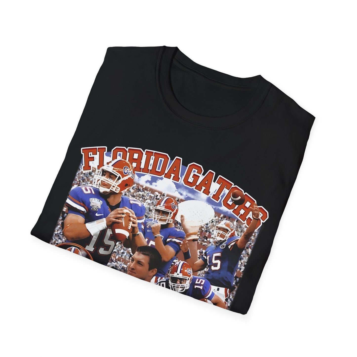 Vintage 90s Football Bootleg Style T-Shirt, TIM TEBOW Vintage Graphic Tee, Retro Football Shirt Unisex Graphic Tee Shirt