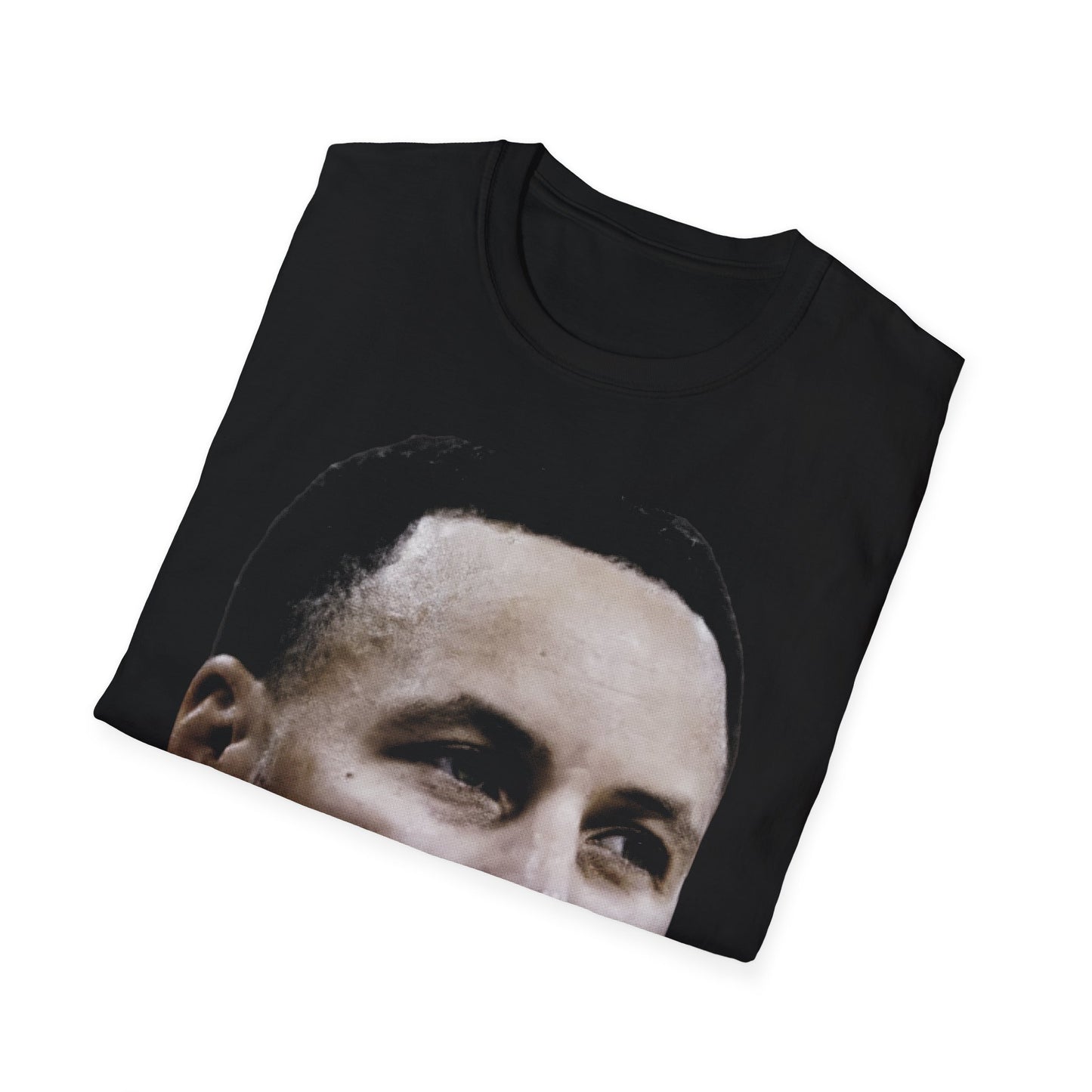 STEPH CURRY BIG FACE BASKETBALL Unisex Softstyle T-Shirt