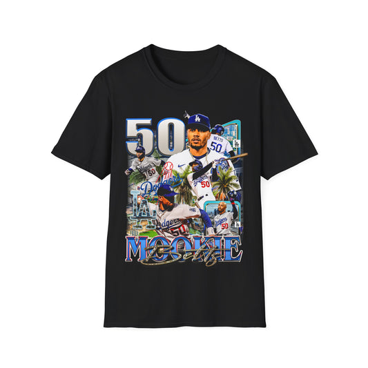 Vintage 90s Baseball Bootleg Style T-Shirt, MOOKIE BETTS Retro Baseball Shirt Unisex Graphic Tee