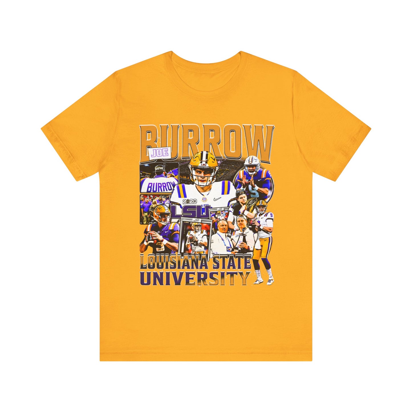 Vintage 90s Football Bootleg Style TShirt JOE BURROW Unisex Graphic Tee Shirt