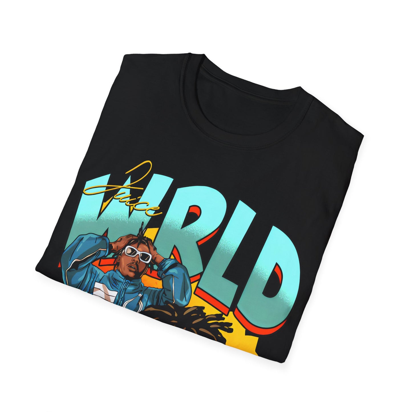 Vintage 90s Rap Bootleg Style T-Shirt, JUICE WRLD Vintage Graphic Tee, Retro Rap Shirt Unisex Graphic Tee Shirt