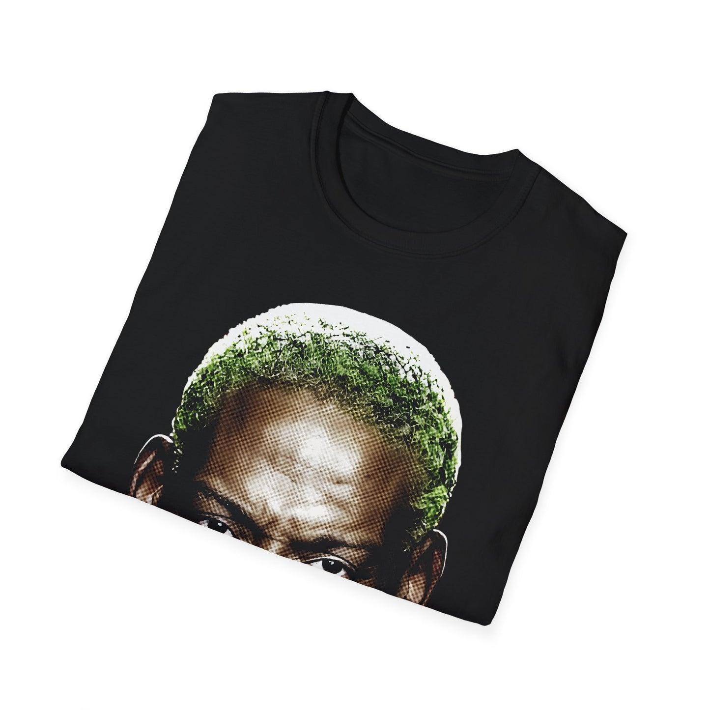 DENNIS RODMAN BIG FACE BASKETBALL Unisex Softstyle T-Shirt