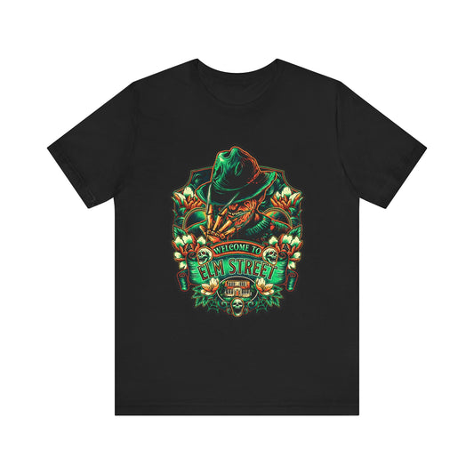 HALLOWEEN FREDDY DREAM Unisex Jersey Short Sleeve Tee