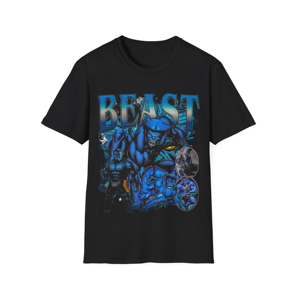 Vintage 90s Superheroes Bootleg Style T-Shirt, BEAST Graphic Tee, Retro Superheroes Shirt Unisex Graphic Tee