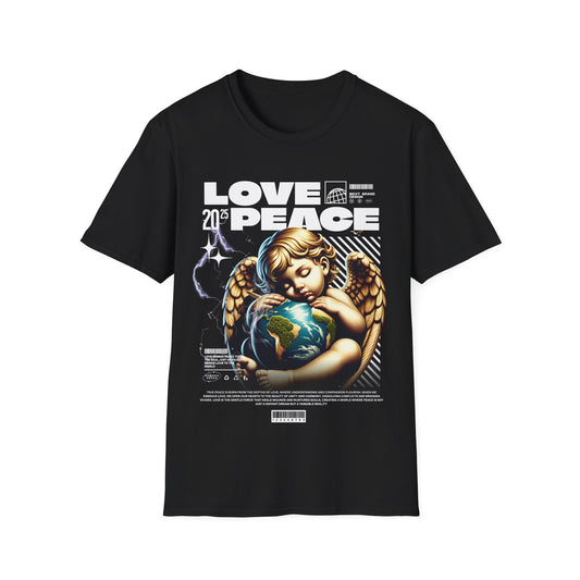 LOVE & PEACE PREMIUM STREETWEAR Unisex Softstyle T-Shirt