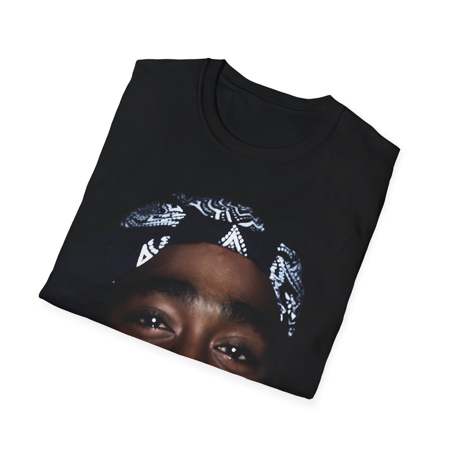 PAC BIG FACE RAP LEGENDS Unisex Softstyle T-Shirt