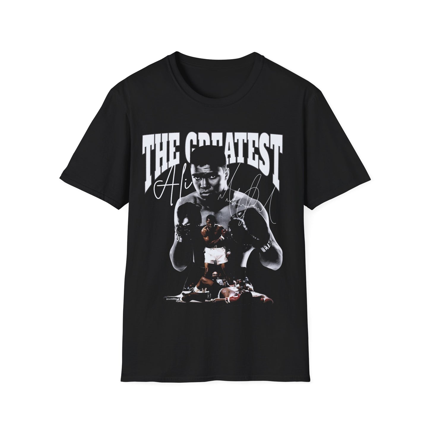 MUHAMMAD ALI THE GREATEST FIGHTER Unisex Softstyle T-Shirt