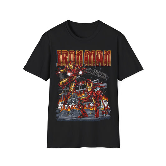 HEROES AND LEGENDS IRON MAN Unisex Softstyle T-Shirt