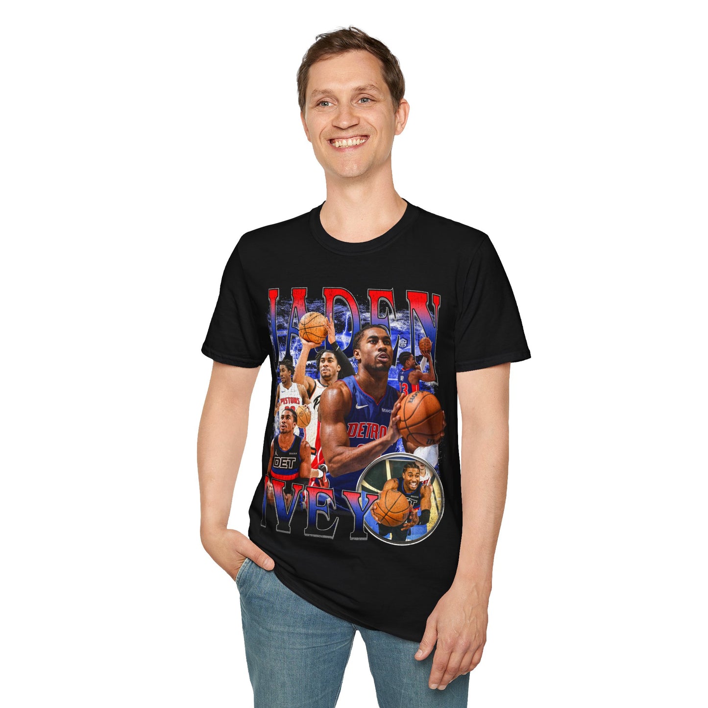 Vintage 90s Basketball Bootleg Style T-Shirt, JADEN IVEY Retro Basketball Shirt Unisex Graphic Tee