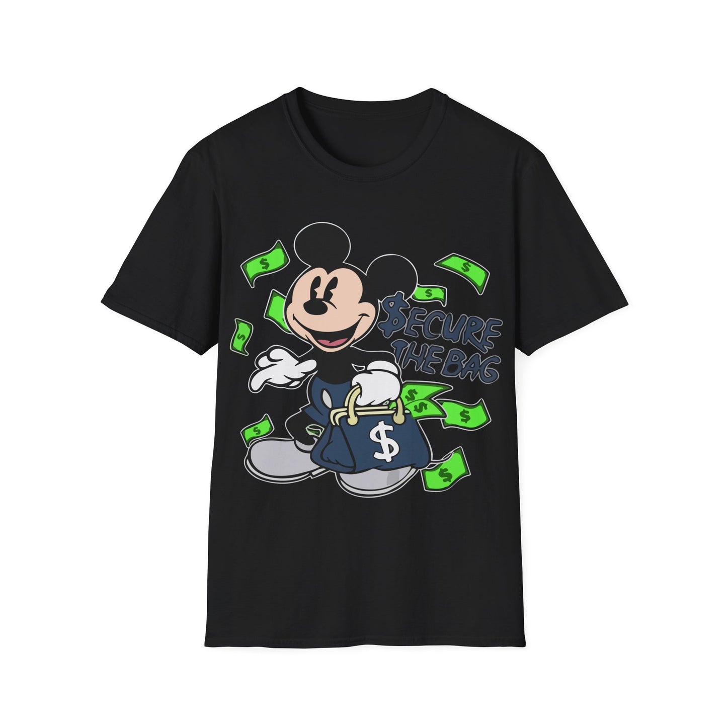 SECURE THE BAG PREMIUM STREETWEAR Unisex Softstyle T-Shirt