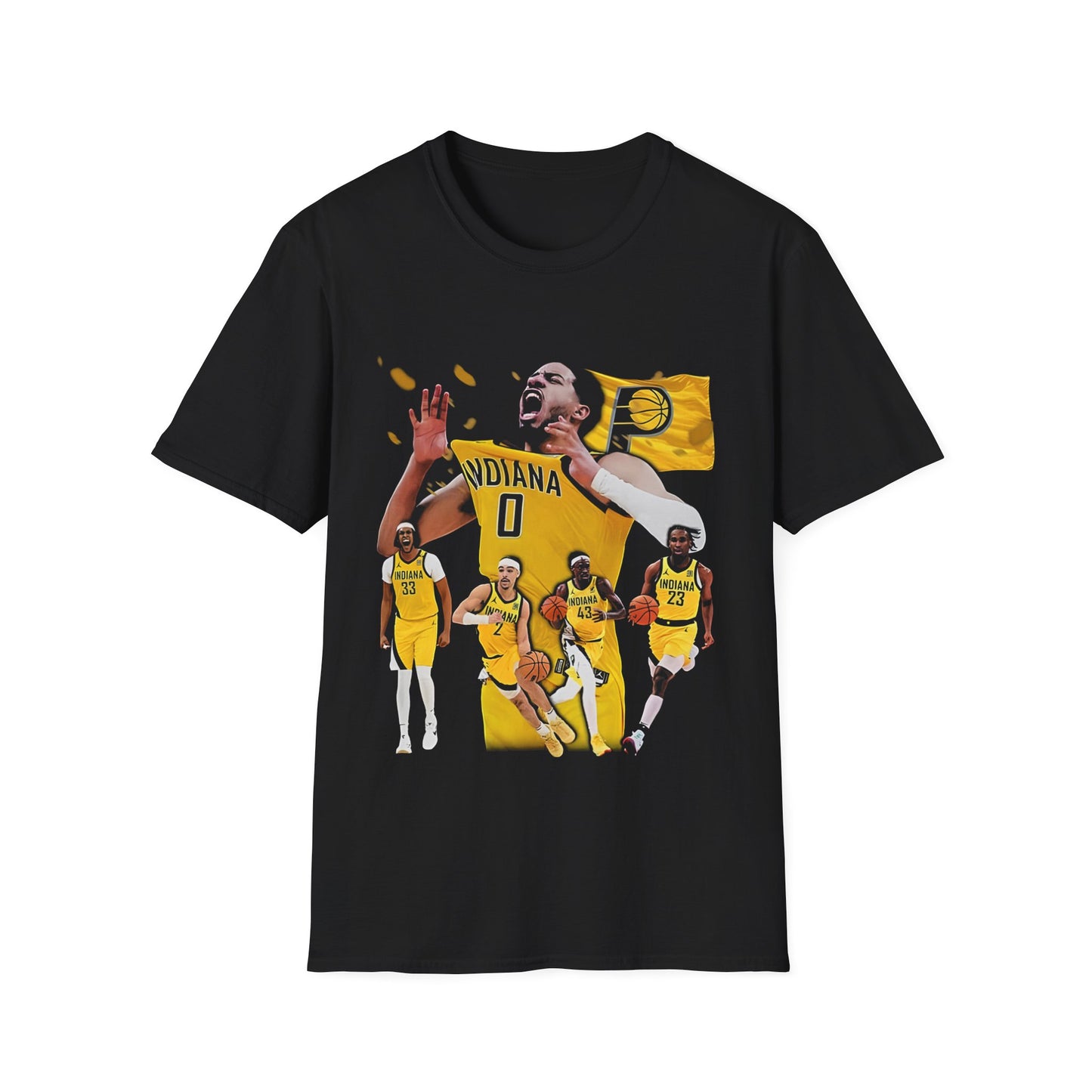 Vintage 90s Basketball Bootleg Style T-Shirt, INDIANA Retro Basketball Shirt Unisex Graphic T SHIRT