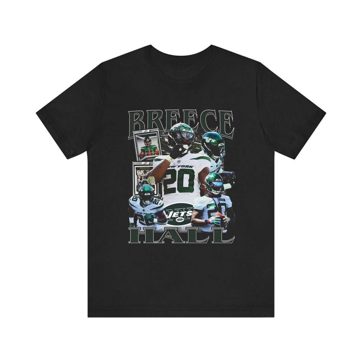 Vintage 90s Football Bootleg Style T-Shirt, BREECE HALL Unisex Graphic Tee Shirt