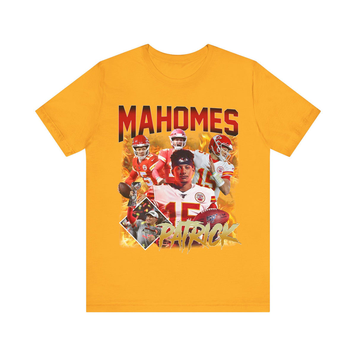 Vintage 90s Football Bootleg Style TShirt PATRICK MAHOMES Unisex Graphic Tee 90s