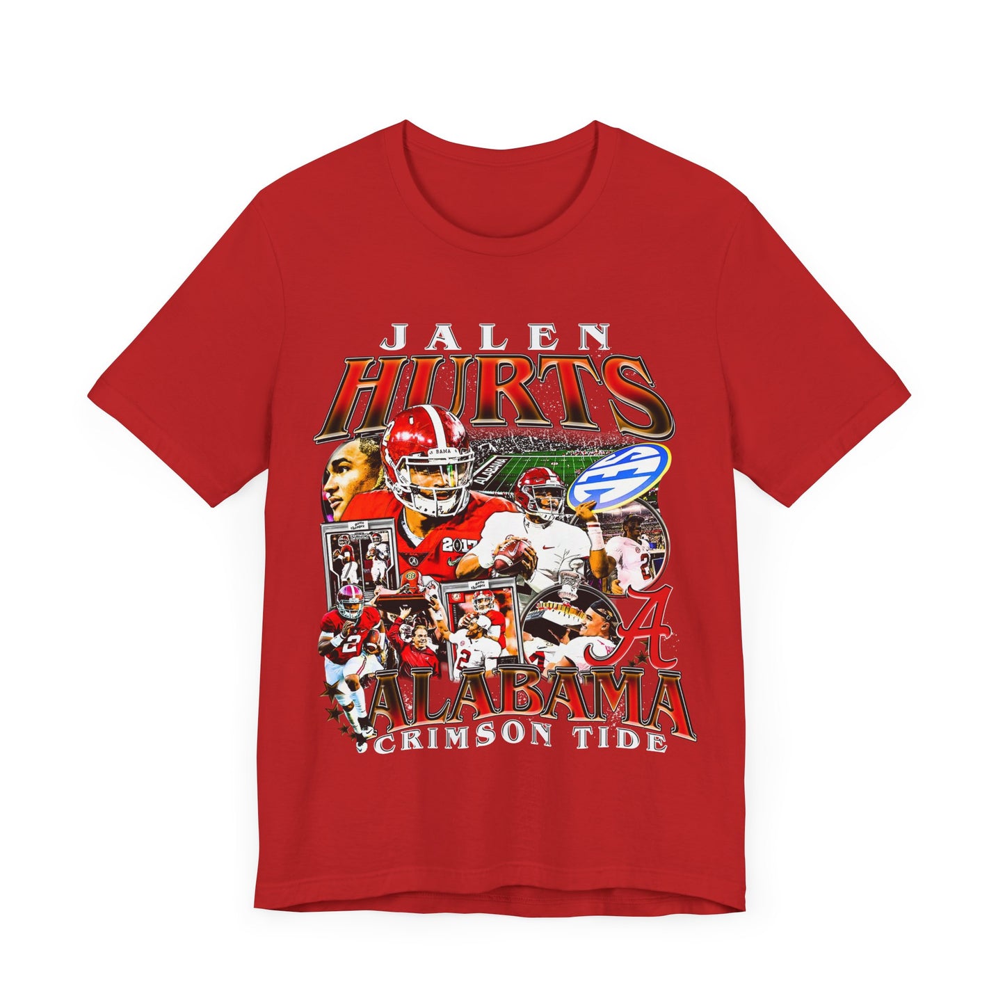 Vintage 90s Football Bootleg Style TShirt JALEN HURTS Unisex Graphic Tee Shirt