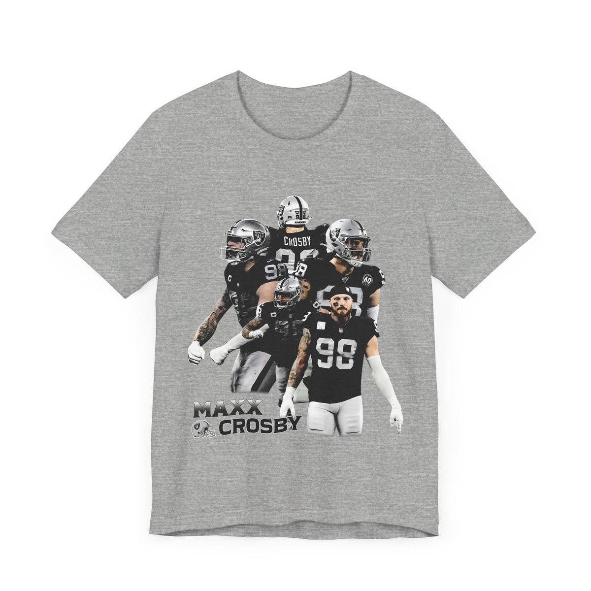 Vintage 90s Football Bootleg Style T-Shirt MAXX CROSBY Unisex Graphic Tee Shirt