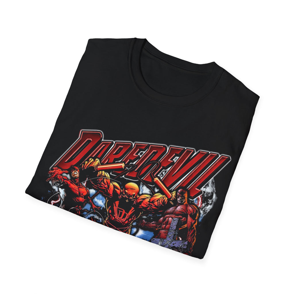 Vintage 90s Superheroes Bootleg Style T-Shirt, DAREDEVIL Retro Superheroes Shirt Unisex Graphic Tee