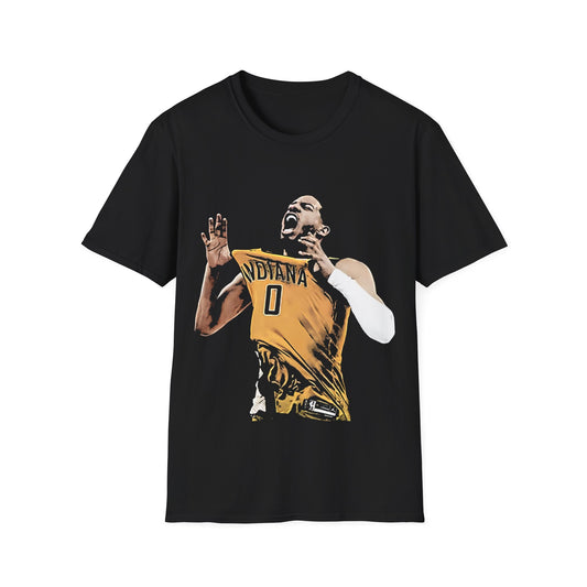 Vintage 90s Basketball Bootleg Style T-Shirt, TYRESE HALIBURTON Retro Basketball Shirt Unisex Graphic T SHIRT