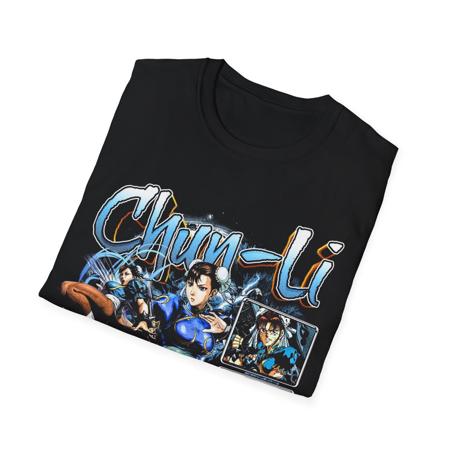 Vintage 90s Pop Culture Bootleg Style T-Shirt, CHUN LI Retro Pop Culture Shirt Unisex Graphic Tee