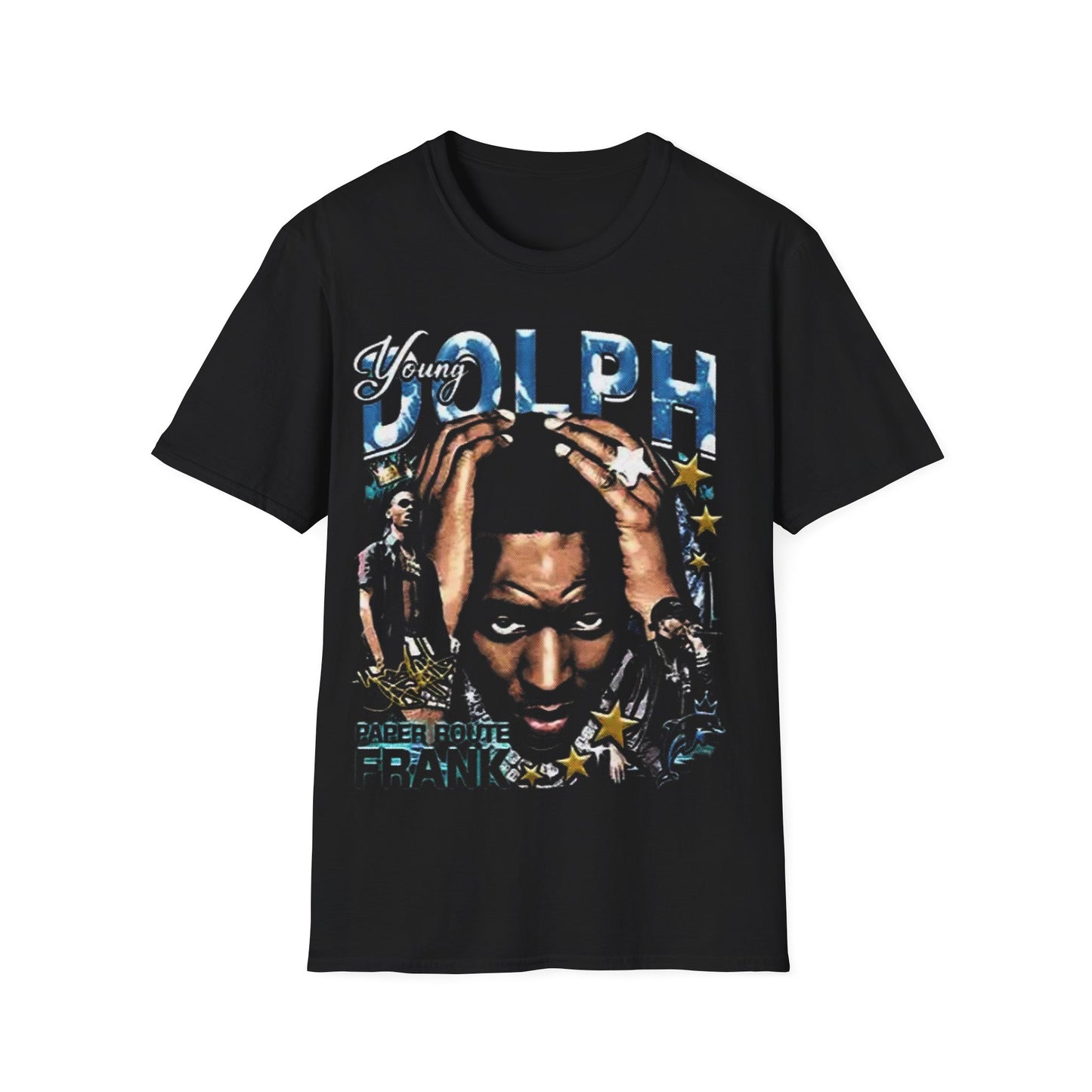 Vintage 90s Rap Bootleg Style T-Shirt, YOUNG DOLPH Vintage Retro Rap Shirt Unisex Graphic Tee Shirt