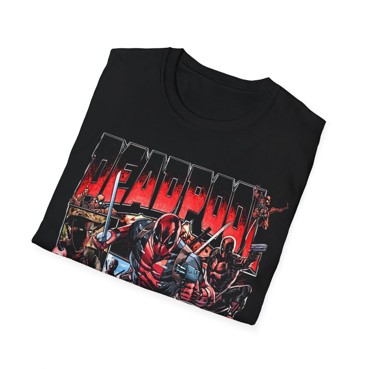 Vintage 90s Superheroes Bootleg Style T-Shirt, DEADPOOL Retro Superheroes Shirt Unisex Graphic Tee